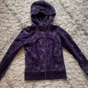 Lulu Lemon heavy zip up sweatshirt